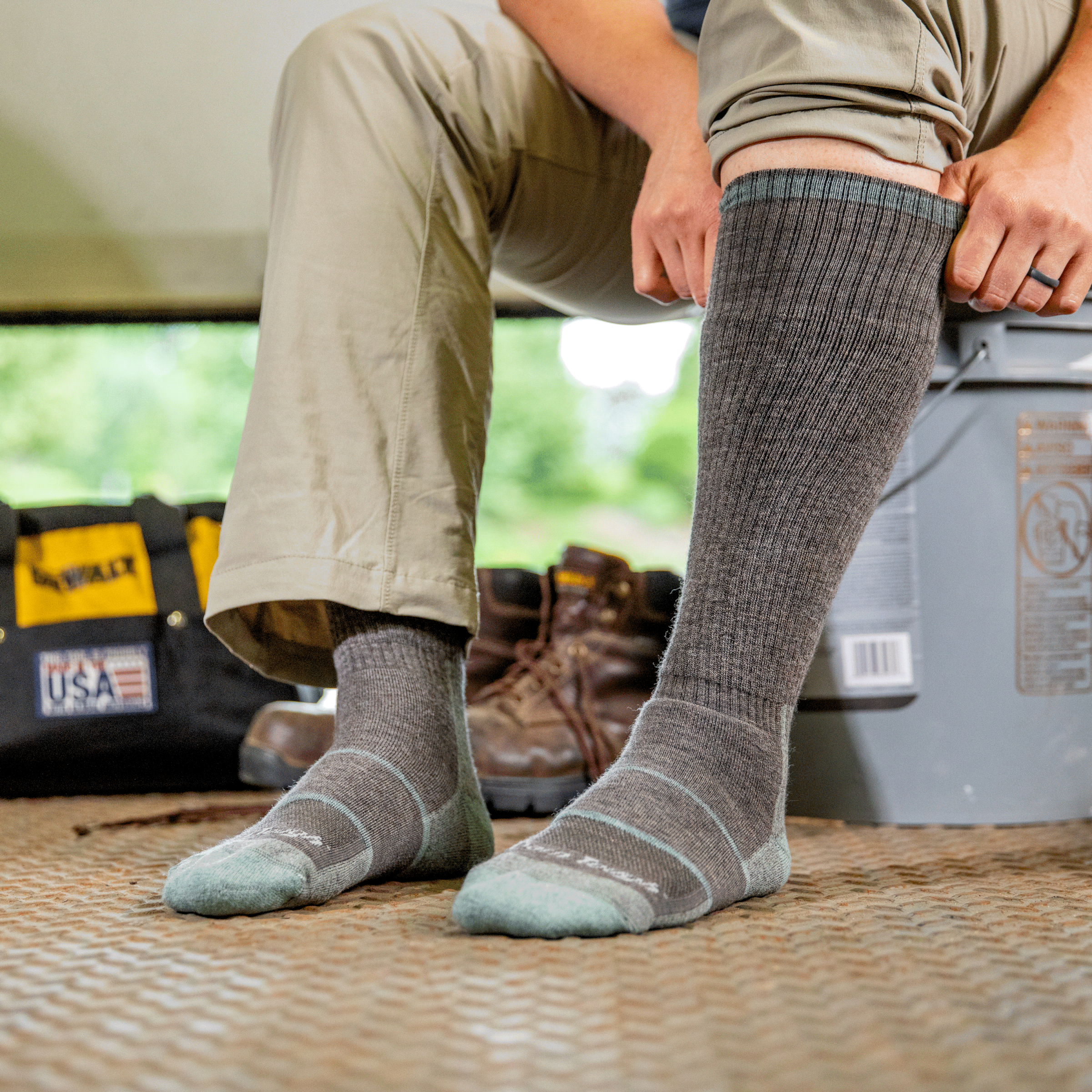Women's Mary Fields Over-the-Calf Midweight Work Sock - Image 4