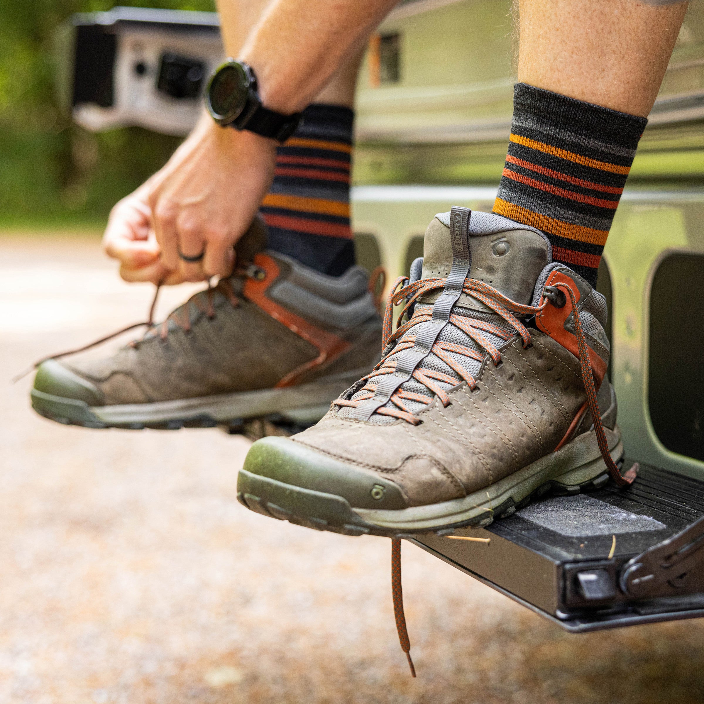 Men's Lightweight Micro Crew Hiking 2-Pack - Image 4