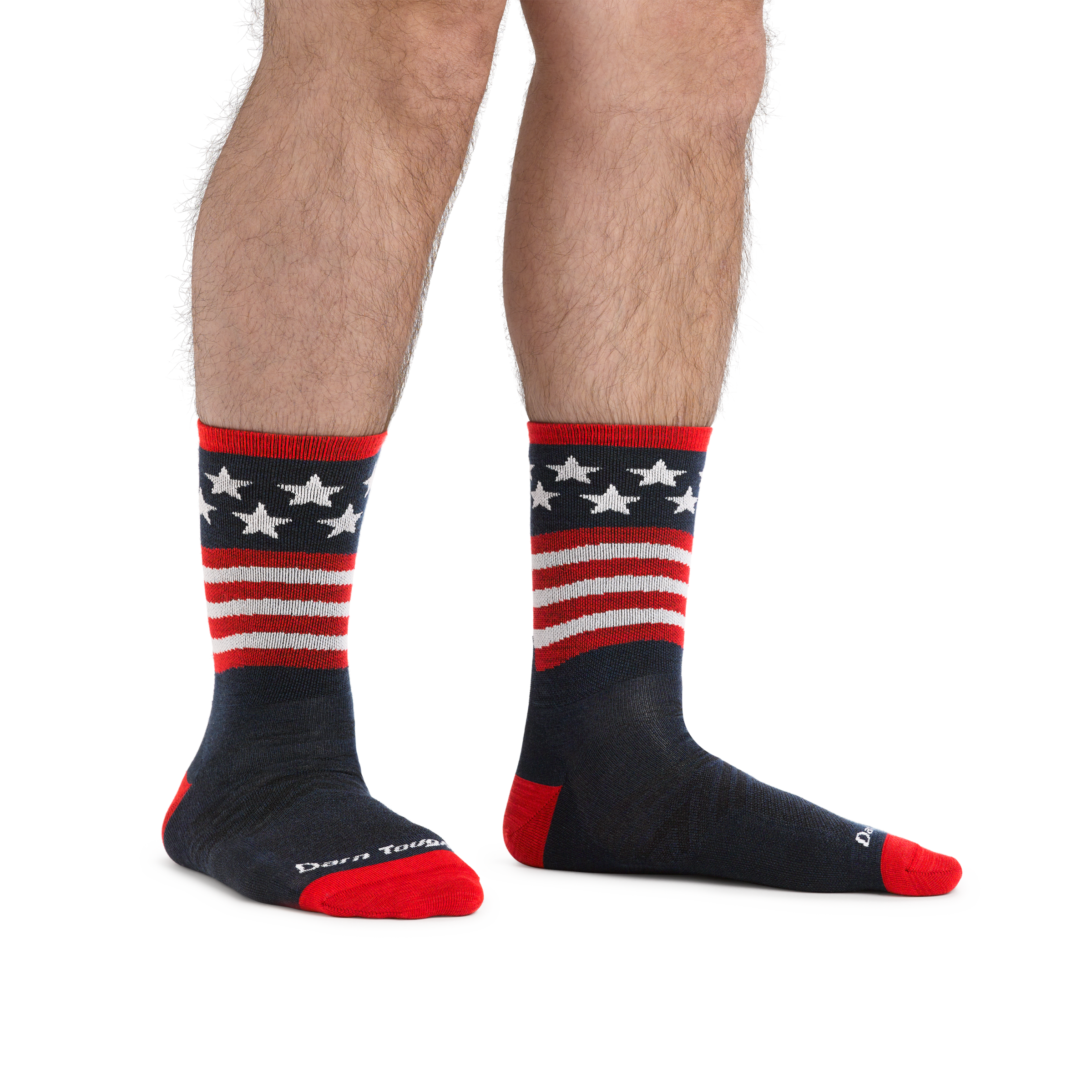 Men's Patriot Micro Crew Ultra-Lightweight Running Socks - Image 2