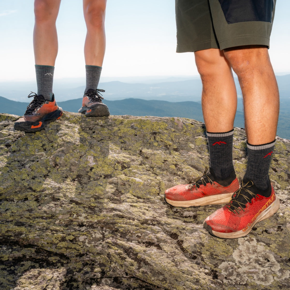 Men's Hiker Micro Crew Midweight Hiking Socks - Image 27