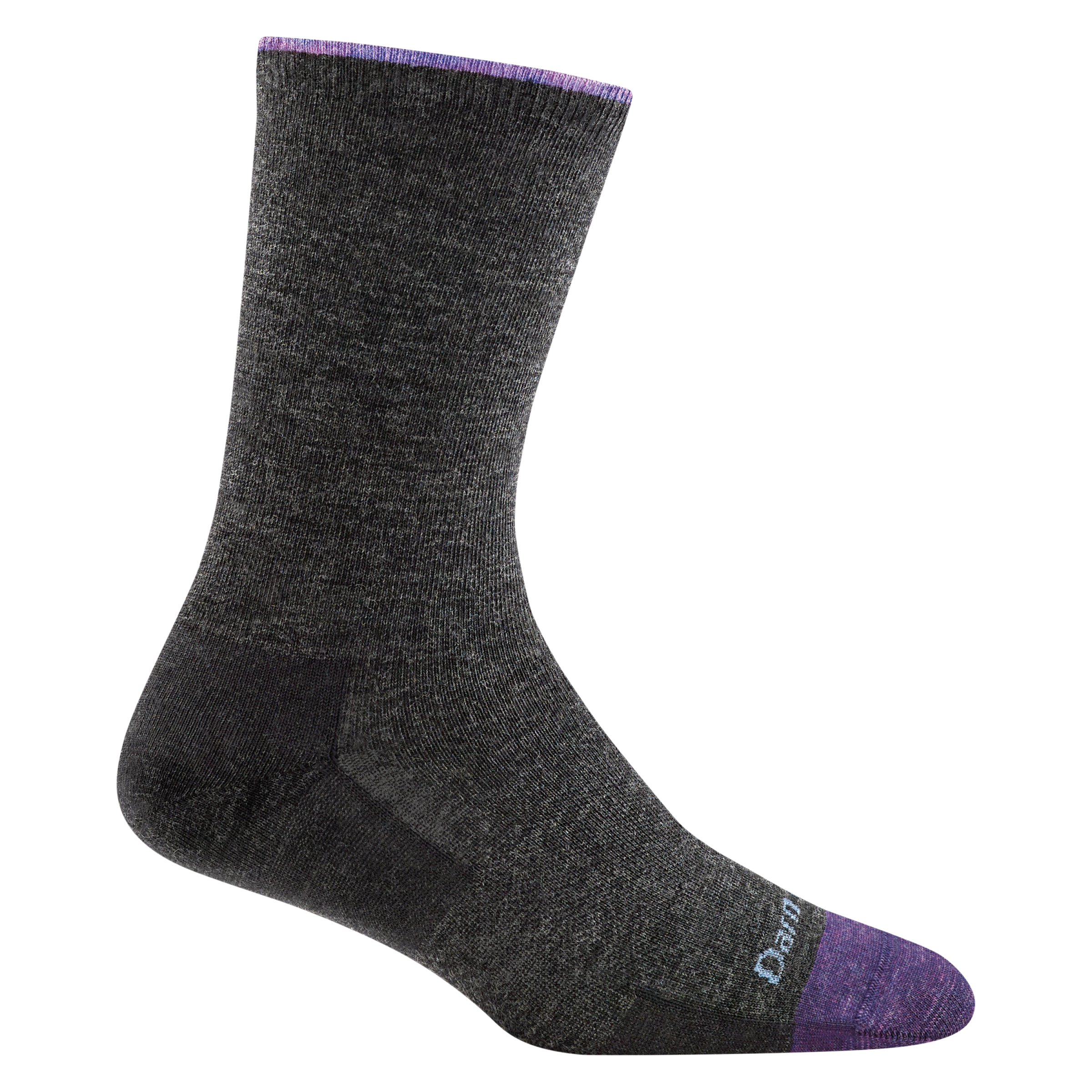 Women's Solid Basic Crew Lightweight Lifestyle Socks - Image 8